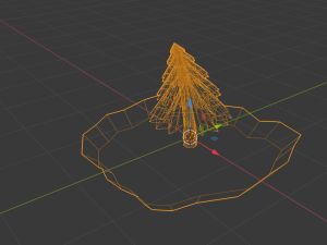 spruce 3D 모델