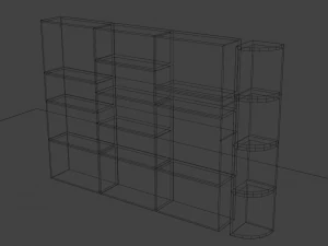 bookcase 3D Model