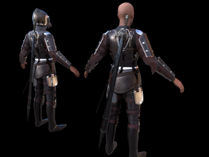 tab medieval knight - 1 Model 3D