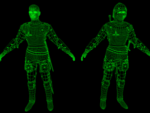 tab medieval knight - 1 Model 3D