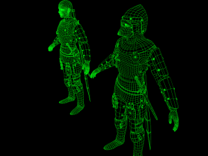 tab medieval knight - 1 Model 3D