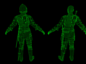 tab medieval knight - 1 Model 3D