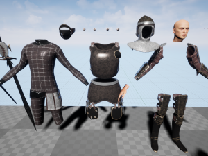 tab medieval knight - 1 Model 3D