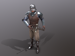 tab medieval knight - 2 3D मॉडल
