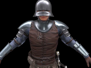 tab medieval knight - 2 3D Model
