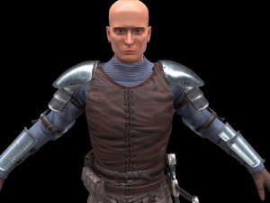 tab medieval knight - 2 Modello 3D