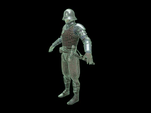tab medieval knight - 2 3D Model