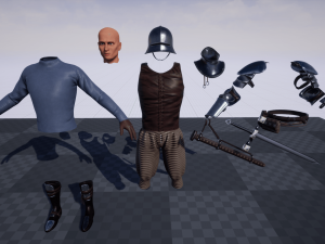 tab medieval knight - 2 Modello 3D