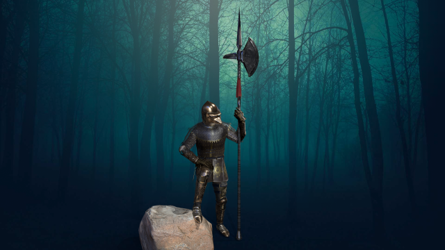 tab medieval knight - 3 Modello 3D .c4d .max .obj .3ds .fbx .stl .blend 