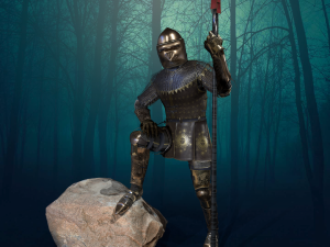 tab medieval knight - 3 Modello 3D