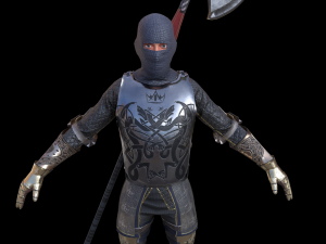 tab medieval knight - 3 Modello 3D