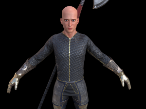 tab medieval knight - 3 Modello 3D