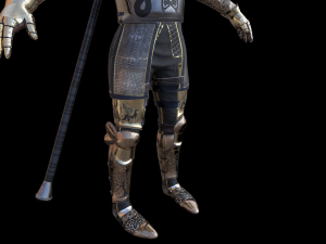tab medieval knight - 3 Modello 3D