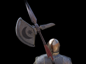 tab medieval knight - 3 Modello 3D