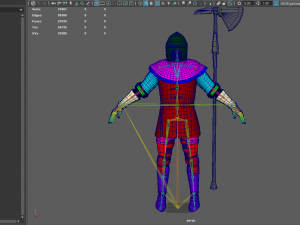 tab medieval knight - 3 Modello 3D
