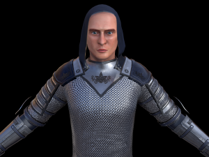 tab medieval knight - 4 3D मॉडल