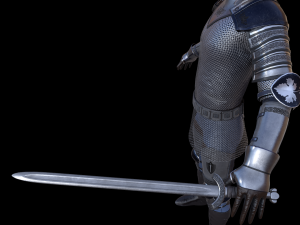 tab medieval knight - 4 3D मॉडल