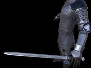 tab medieval knight - 4 3D Model