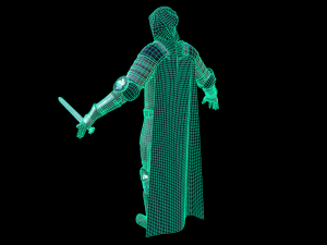 tab medieval knight - 4 3D मॉडल