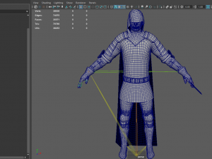 tab medieval knight - 4 3D मॉडल