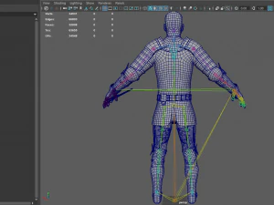 tab medieval knight - 4 3D Model