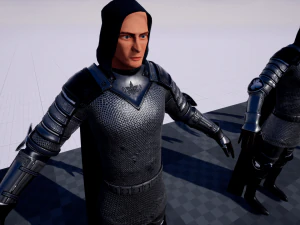 tab medieval knight - 4 3D Model