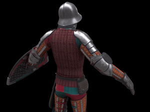 tab medieval knight - 5 3D मॉडल