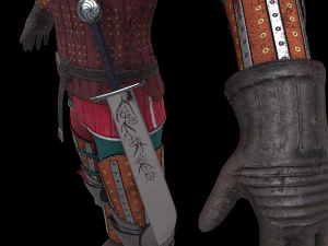tab medieval knight - 5 3D Model