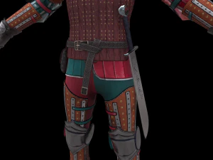 tab medieval knight - 5 3D Model