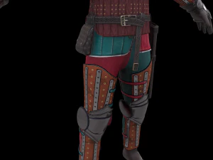 tab medieval knight - 5 3D Model