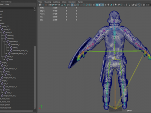tab medieval knight - 5 3D मॉडल