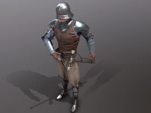 medieval knights pack - 1 3D Model