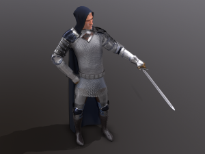 medieval knights pack - 1 Modelo 3D