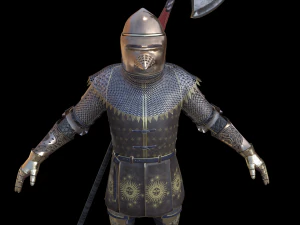 medieval knights pack - 1 3D Model