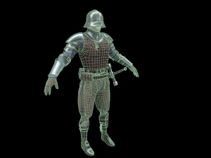 medieval knights pack - 1 3D Model