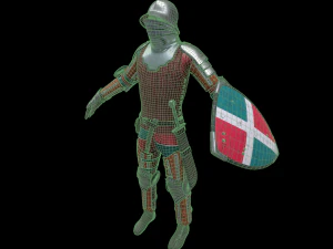medieval knights pack - 1 3D Model