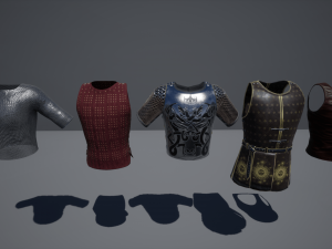 medieval knights pack - 1 Modelo 3D
