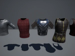 medieval knights pack - 1 3D Model