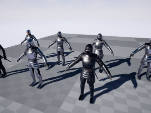 tab medieval knight - 1 rm 3D 모델