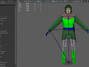 tab medieval knight - 1 rm 3D 모델