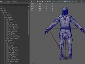 tab medieval knight - 1 rm 3D 모델