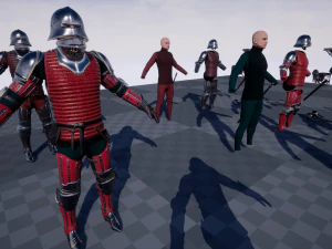 tab medieval knight - 6 3D Model