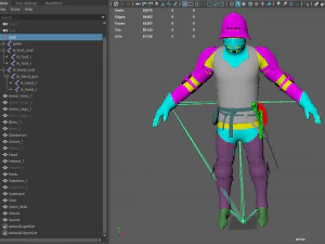 tab medieval knight - 6 3D Model