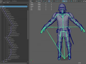 tab medieval knight - 6 3D Model