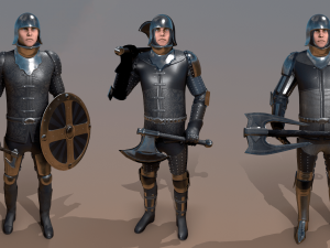 tab medieval knight - 7 3D मॉडल
