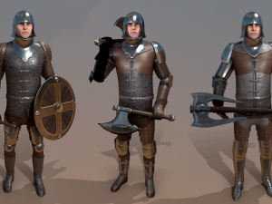 tab medieval knight - 7 3D Model