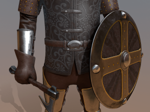 tab medieval knight - 7 3D-Modell