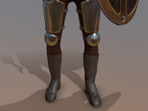 tab medieval knight - 7 3D-Modell