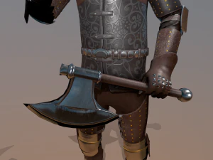 tab medieval knight - 7 3D Model