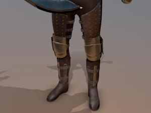 tab medieval knight - 7 3D-Modell